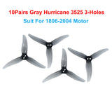 Gemfan(10CW+10CCW) Hurricane 3525 3630 4023 4525 3.5inch/4inch 1.5MM 3-Holes PC Propeller for 1806-2004 Motors for FPV Freestyle