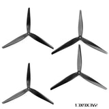 2Pairs(2CW+2CCW) HQProp 13X12X3 1312 V2 13X9X3 1390 V2 13inch 3-blades CRN Propeller CW CCW For RC X-Class FPV Drone MultiRotor