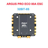 Axisflying 8S ARGUS PRO ECO 80A 100A ESC F722 Stack With Heat Dissipating Aluminum Parts 8Bit / 32Bit For15-inch FPV Drone