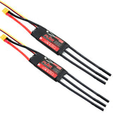 SURPASS HOBBY Flier 20A 30A 40A 50A 60A 80A 100A Brushless ESC Speed Controller with BEC 2-6S for RC Drone Quadcopter