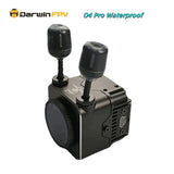DarwinFPV O4 Pro CNC Aluminum Waterproof Protective Case for DJI Action 4/5 filter for DJI O4 Pro transmitter For FPV Quadcopter