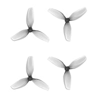 HQProp 10pairs 40mm 1mm / 45mm 1.5mm Shaft Hollow Cup Propeller 3-Leaf  Hole Plastic Prop for RC Drone FPV Quadcopter Accessory