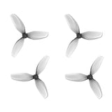 HQProp 10pairs 40mm 1mm / 45mm 1.5mm Shaft Hollow Cup Propeller 3-Leaf  Hole Plastic Prop for RC Drone FPV Quadcopter Accessory