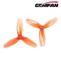 12 Pairs GEMFAN 3024 3 Paddle Propeller 3Inch Prop For F9A-B RC Flying Ball / Soccer Drones FPV 3inch Toothpick Cinewhoop Ducted
