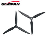 Gemfan F1265 F1307 F1407 F1510 12inch 15inch Folding Propeller 3-Blades Glass Fiber Nylon W Metal Clip for Long Range Drones