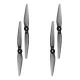 HQProp 4Pairs 8050 8X5 Light Grey (2CW+2CCW) Poly Carbonate 2-Blades 8inch PC Props 5mm Shaft for FPV Freestyle Long Range DIY