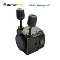 DarwinFPV O4 Pro CNC Aluminum Waterproof Protective Case for DJI Action 4/5 filter for DJI O4 Pro transmitter For FPV Quadcopter