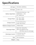 SKYRC S100neo  Charger AC/DC Smart Balance Charger Discharger Digital LiPo LiFe LiIon LiHV NiMH NiCd Pb Smart Battery