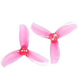 8Pairs Gemfan D2.5-3 3 Paddle Propeller CW CCW  Support 1404 4600kv Motor 1.5mm T-mount for DJI O4 Drone Airplane