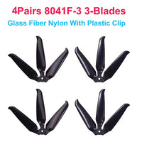 4Pairs (4CW+4CCW) Gemfan F1510 F7036 F1051 10inch Folding Propeller 2-Blade/3-Blade Glass Fiber Nylon for FPV Long Range Drones