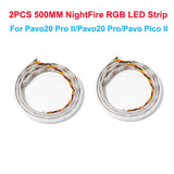BETAFPV 500MM NightFire RGB LED Strip for FPV Drone Compatible with Pavo20 Pro II Pavo20 Pro Pavo Pico II FPV RC Drones