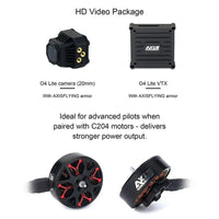 Axisflying 6S Manta30 3inch FPV Drone with GPS O4 Lite Camera VTX Argus F745 AIO Flight Controller 40A ESC 2650KV Motors