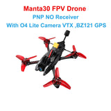 Axisflying 6S Manta30 3inch FPV Drone with GPS O4 Lite Camera VTX Argus F745 AIO Flight Controller 40A ESC 2650KV Motors