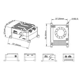 Tarot Ammeter Power Supply Module S.UBEC/10A High Current/Wide Voltage 80V TL3304 For Drone Model