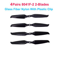4Pairs (4CW+4CCW) Gemfan F1510 F7036 F1051 10inch Folding Propeller 2-Blade/3-Blade Glass Fiber Nylon for FPV Long Range Drones