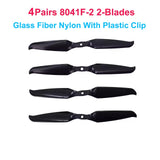 4Pairs (4CW+4CCW) Gemfan F1510 F7036 F1051 10inch Folding Propeller 2-Blade/3-Blade Glass Fiber Nylon for FPV Long Range Drones