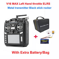 HelloRadio V16R MAXR9 / V16 MAX ELRS Multi Protocol Transmitter Support EDGETX OPENTX High-Frequency Head Touch Screen Wi/ Bag