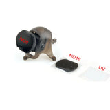 Happymodel NEW Mobula8 O4 / Mobula7 O4 FOV Extender Kit UV ND8 ND16 Lens Filter for DJI O4 Camera Fit 25.5x25.5mm BWhoops