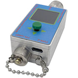 N Type RF Power Meter V7.0 10GHZ TYPE-C 5V Communication Data Export Power Detector Serial Communication with 1.3-inch TFT LCD
