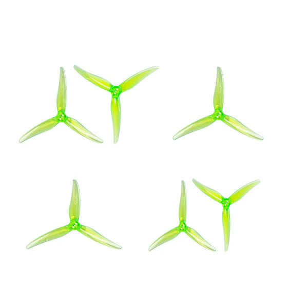 4Pairs Gemfan 4023 3 Paddle Propeller For 1505-3600kv/ 4525 3 Paddle For 2004 Motor T-mount 1.5mm For toothpick Quadcopter