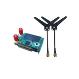 QWinOut 4.9G 5.8G 3W TX RX Analog Receiver Transmitter Module with Dual Antenna for Fatshark DJI V1/V2 Skyzone 04L/04X FPV Goggles