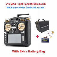 HelloRadio V16R MAXR9 / V16 MAX ELRS Multi Protocol Transmitter Support EDGETX OPENTX High-Frequency Head Touch Screen Wi/ Bag