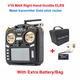 HelloRadio V16R MAXR9 / V16 MAX ELRS Multi Protocol Transmitter Support EDGETX OPENTX High-Frequency Head Touch Screen Wi/ Bag
