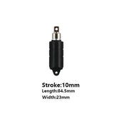 KT1359-8KG Electric Linear Actuator Built-In limit Protection Push Rod Stroke 10/15/20/25/30/50/75/100mm 80N-7mm/s For Airplane