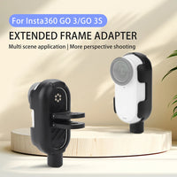 CQT GO 3S Foldable Tripod Adapter Mount Camera Housing Case Protective Frame for Insta360 GO3S Bracket Stabilizer Expansion Cover