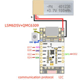 LSM6DSV + QMC6309 Module for SlimeVR Trackers for Smol Slime Trackers  RC Parts