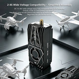 DarwinFPV OMNIS FPV Analog VTX Heat Dissipation Fan 25mW-10W Adjustable Transmitter For FPV Long Range Fixed Wing Drone