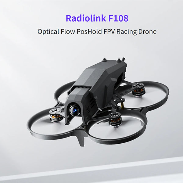 Radiolink F108 Optical Flow FPV RC Racing Micro Drone Bwhoop Quadcopter for Beginners PNP RTF