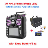 HelloRadio V16R MAXR9 / V16 MAX ELRS Multi Protocol Transmitter Support EDGETX OPENTX High-Frequency Head Touch Screen Wi/ Bag