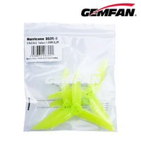 Gemfan(10CW+10CCW) Hurricane 3525 3630 4023 4525 3.5inch/4inch 1.5MM 3-Holes PC Propeller for 1806-2004 Motors for FPV Freestyle