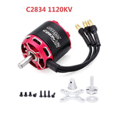 Surpass Hobby C2822 C2826 C2830 C2834 C2838 C3530 C3536  V2 2-3S 2-4S 14-pole Outrunner Brushless Motor For Fixed-wing Aircraft