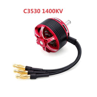 Surpass Hobby C2822 C2826 C2830 C2834 C2838 C3530 C3536  V2 2-3S 2-4S 14-pole Outrunner Brushless Motor For Fixed-wing Aircraft