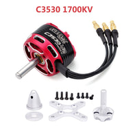 Surpass Hobby C2822 C2826 C2830 C2834 C2838 C3530 C3536  V2 2-3S 2-4S 14-pole Outrunner Brushless Motor For Fixed-wing Aircraft