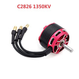 Surpass Hobby C2822 C2826 C2830 C2834 C2838 C3530 C3536  V2 2-3S 2-4S 14-pole Outrunner Brushless Motor For Fixed-wing Aircraft