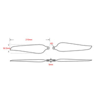 Tarot 18 Inch High Efficiency Folding Propeller 1865 CW TL100D22 1865 CCW TL100D23 Paddle for Diy RC Drone FPV Quadcopter