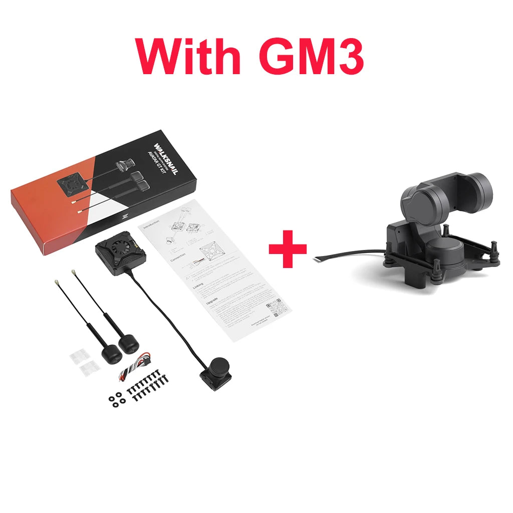 CaddxFPV Walksnail Avatar GT Pro 1080P 2W KIT + GM3 Three-Axis gimbal