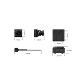 Walksnail-Avatar GT KIT HD Pro Camera 1080P 160°FOV Gyro 1/1.8 Inch Camera 5.8G 2W Transmission FPV Cam VTX Kit+ CADDX GM1 / GM2