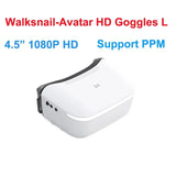 Walksnail-Avatar HD Goggles L 1920x1080 4.5 Inch 4km Distance Head Tracking With CADDXFPV GM1/GM2/GM3 for RC Cars FPV Fixed-wing