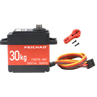 Waterproof Digital Servo 90/120/180/270/360 Degree RC Servo 12KG 20KG 25KG 30KG 35KG Full Metal Gear High Torque for Cars Robot