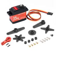 Waterproof Digital Servo 90/120/180/270/360 Degree RC Servo 12KG 20KG 25KG 30KG 35KG Full Metal Gear High Torque for Cars Robot