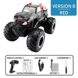 Waterproof Q127 1/16 2.4G 4WD Amphibious High Wheel Crawler Off-road RC Car Vehicle Model Boys Children's Toys