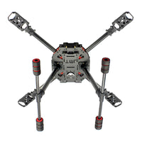 QWinOut J630 DIY Full Set 2.4GHz 4-Aixs Multicopter RC Aircraft 630mm Frame Kit MINI PIX+GPS AT9S TX RX Brushless Motor ESC Altitude Hold