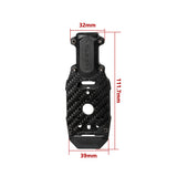 JMT 4PCS 16MM*14MM*245MM 3K Carbon Fiber Tube with 16mm Clamp Type Motor Mount Plate Holder & Z16 Folding Arm Tube Joint for 4-axle Aircraft RC Quadcopter DIY Copter Drone
