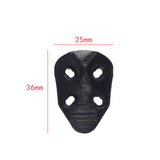 QWinOut 4PCS Motor Protector Pad 3D TPU Material Print For APEX5 FPV Freestyle RC Racing Drone Models Accessories