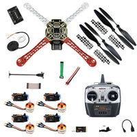 QWinOut F450 DIY Drone Kit Quadcopter 1000KV A2212 13T Motor 30A ESC APM2.8/minipix/PIXHAWK  Flight Control 2200Mah Lipo Battery Radiolink T8FB TX