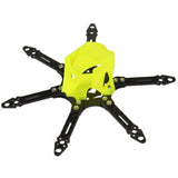 FEICHAO Mini 175mm Six-Axis Aircraft FPV Carbon Fiber Frame for 3 inch Blade With TPU 3D Printing Camera Fixed protective Seat.